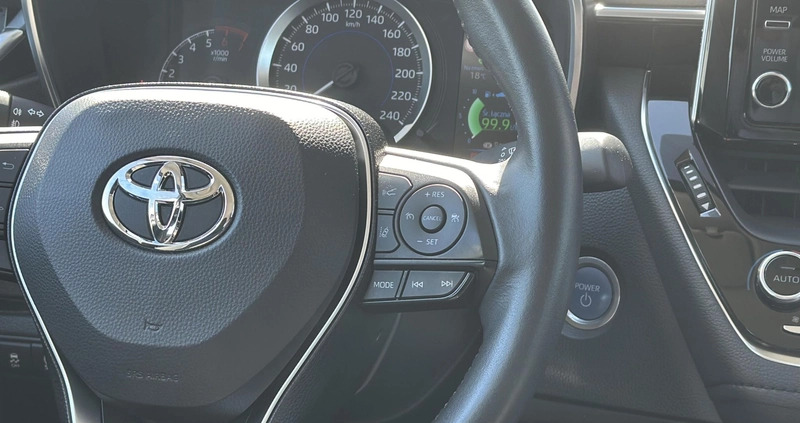 Toyota Corolla cena 81900 przebieg: 52979, rok produkcji 2019 z Dynów małe 277
